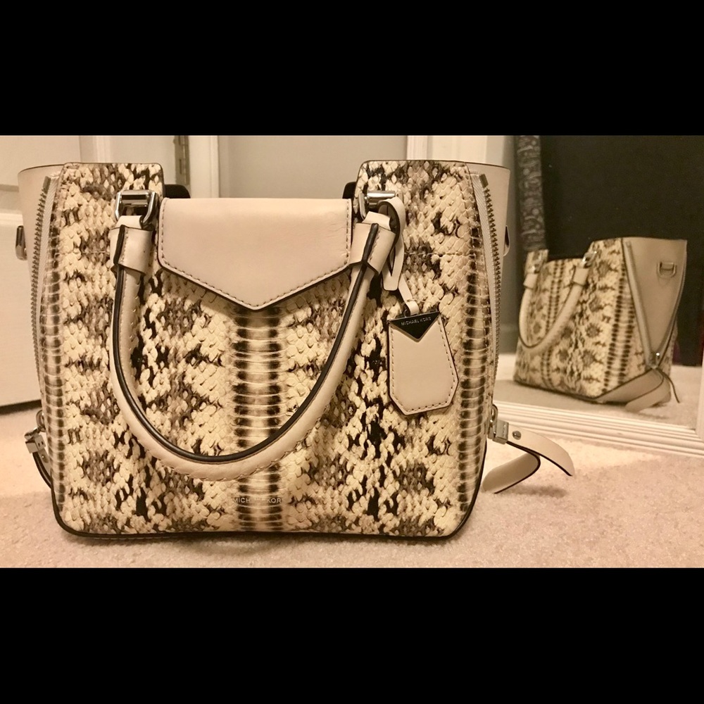 MK Blakely Medium Crossbody Satchel